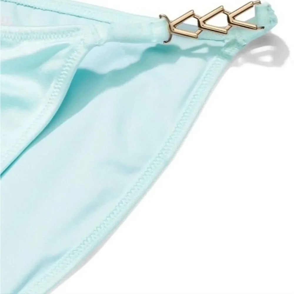 Victoria's Secret chain strap bikini bottoms Sea Foam🌊✨️